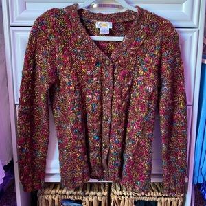 Talbots wool coat/cardigan